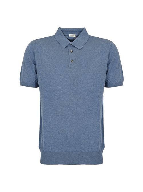 Polo in cotone Mid Blue Caruso | MK56Y POLO 7002570150